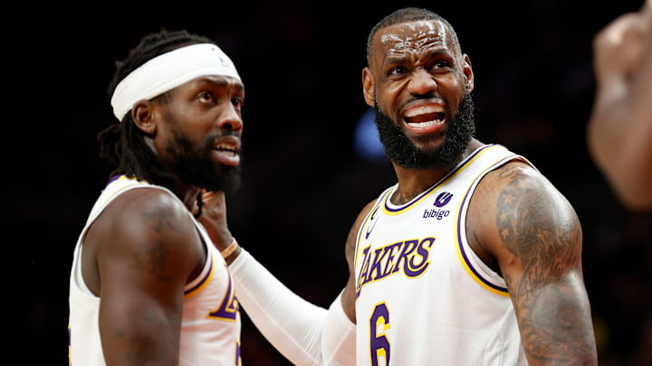 LeBron James y Patrick Beverley fueron compañeros durante algunos meses en Los Angeles Lakers
