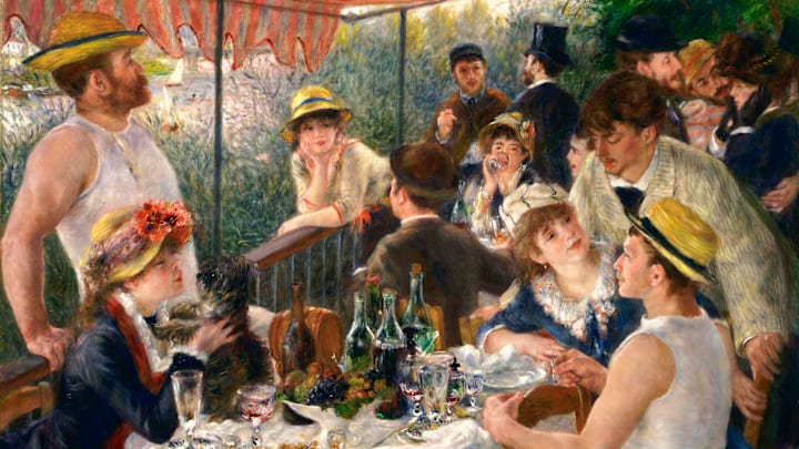 ‘Luncheon of the Boating Party’ by Pierre-Auguste Renoir.