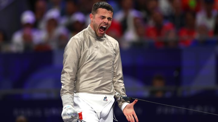 Sébastien Patrice est une des stars du sabre.