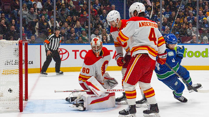 Calgary Flames v Vancouver Canucks