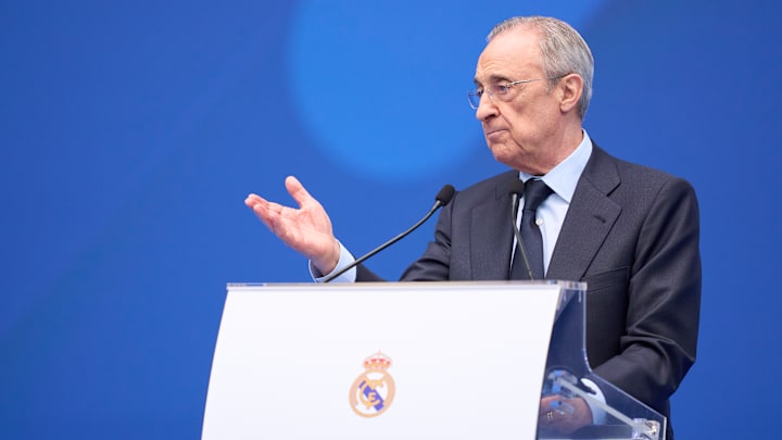 Florentino Perez é presidente com larga história em Madrid