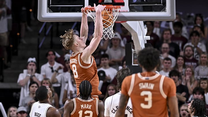 Texas is a road underdog against Arkansas on Wednesday night.
