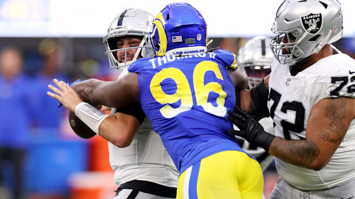 Las Vegas Raiders v Los Angeles Rams, Keir Thomas