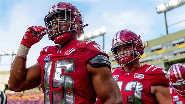 Wisconsin takes the field before Week 1 vs. Notre Dame. Wisconsin takes the field before Week 1 vs. Notre Dame.