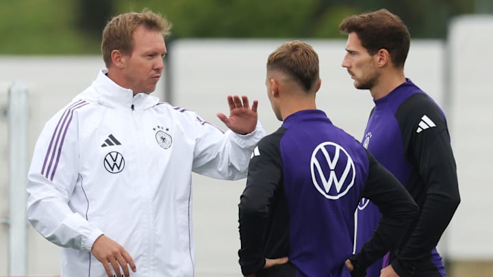 Julian Nagelsmann, Joshua Kimmich, Leon Goretzka