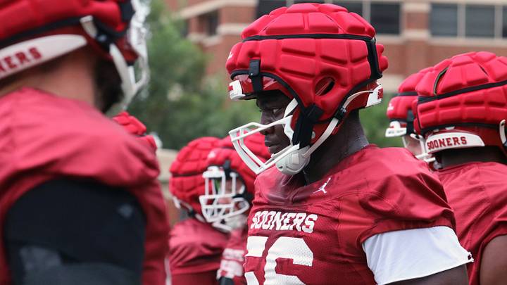 Oklahoma offensive lineman Michael Fasusi is looking for much more from himself in 2026. Oklahoma offensive lineman Michael Fasusi is looking for much more from himself in 2026.