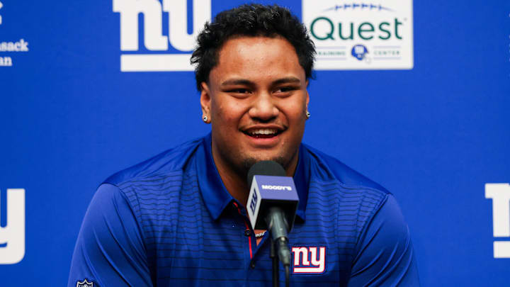 New York Giants - draft pick Francis Mauigoa