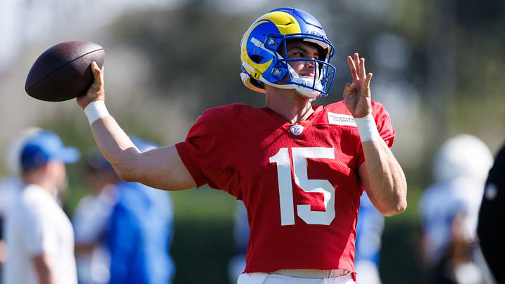 Los Angeles Rams quarterback Ty Simpson Los Angeles Rams quarterback Ty Simpson