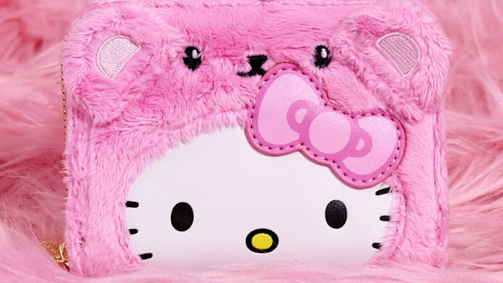Sanrio Exclusive Hello Kitty Teddy Bear Cosplay Plush Mini Backpack

