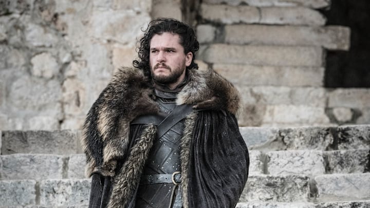 Kit Harington (Jon Snow) in Game of Thrones season 8 Episode 6, "The Iron Throne"