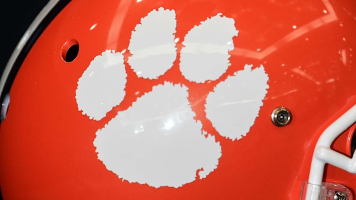 The Clemson football helmet