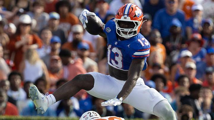 Florida running back Jadan Baugh headlines the Gators' offensive weapons in 2026. Florida running back Jadan Baugh headlines the Gators' offensive weapons in 2026.