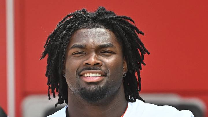 Cleveland Browns tight end Harold Fannin Jr.