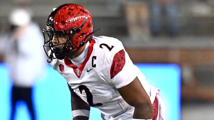 San Diego State's Trey White.