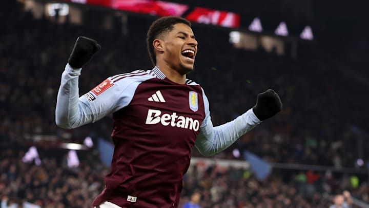 Marcus Rashford was in excellent form for Aston Villa last week
