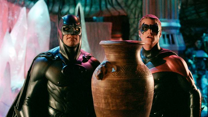 Photo: Batman and Robin / Warner Bros. Studios, Image Courtesy Fathom Events Press (Batman 80th Anniversary)
