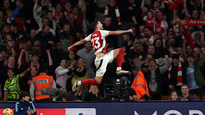 Merino put Arsenal ahead