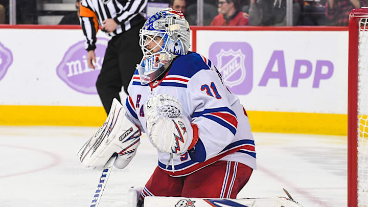 New York Rangers v Calgary Flames