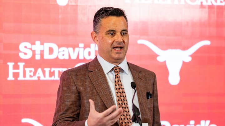 The University of Texas announces Sean Miller as their new men's basketball coach Tuesday, March 25, 2025. The University of Texas announces Sean Miller as their new men's basketball coach Tuesday, March 25, 2025.