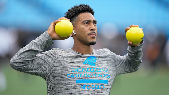Carolina Panthers quarterback Bryce Young