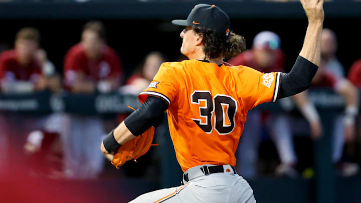 The Nebraska Cornhuskers will have to get through Oklahoma State to get to Omaha in latest projections