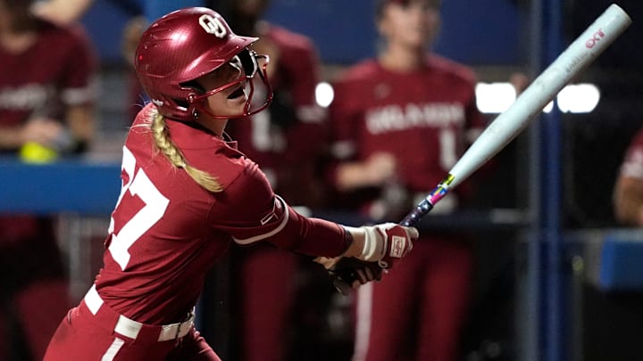 Oklahoma outfielder Hannah Coor Oklahoma outfielder Hannah Coor