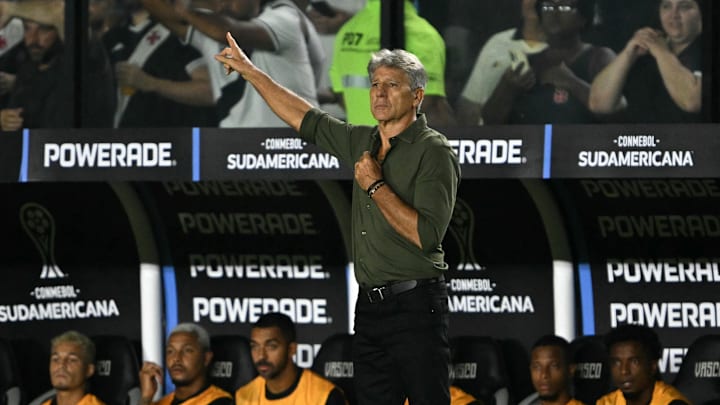 Renato Gaúcho estreou na Sul-Americana contra o Audax Italiano