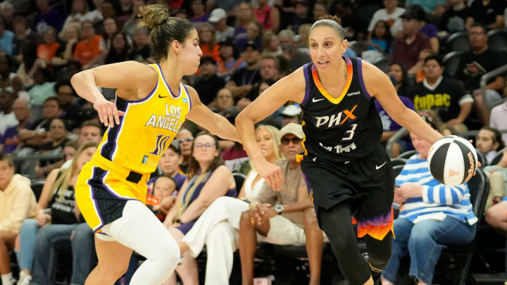 Phoenix Mercury guard Diana Taurasi.