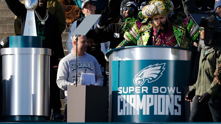 Jason Kelce,  Philadelphia Eagles Victory Parade