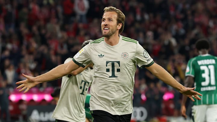 Kane vive início de temporada espetacular pelo Bayern