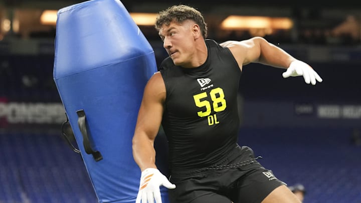 Wisconsin defensive lineman Mason Reiger. 