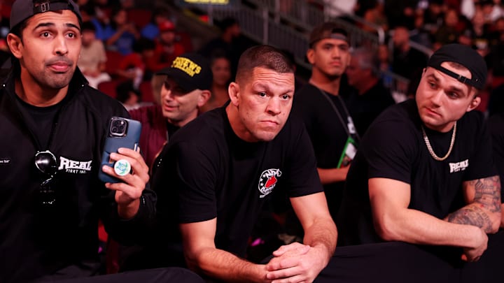 Nate Diaz at Jake Paul vs. Anderson Silva