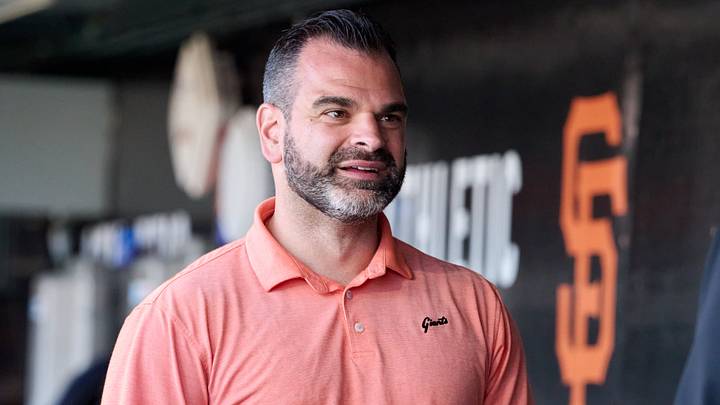 San Francisco Giants general manager Zack Minasian. Credit: Robert Edwards-Imagn Images San Francisco Giants general manager Zack Minasian. Credit: Robert Edwards-Imagn Images