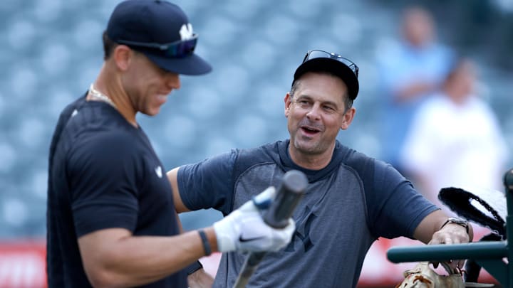 Aaron Boone es el manager de los Yankees de Nueva York
