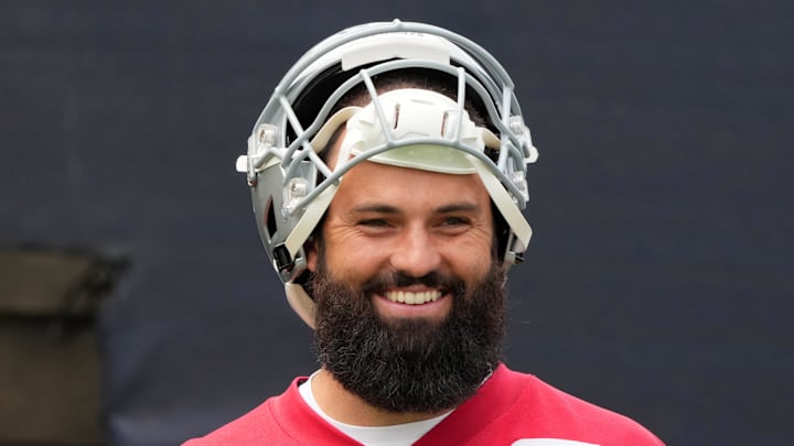 Dallas Cowboys quarterback Will Grier during 2025 training camp at the River Ridge Fields