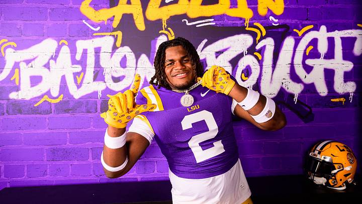 LSU defensive tackle Deuce Geralds. LSU defensive tackle Deuce Geralds.