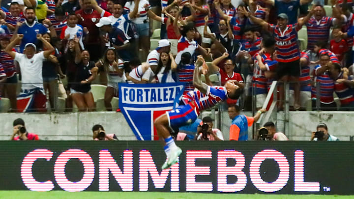 Marinho fez o primeiro gol dele com a camisa do Fortaleza