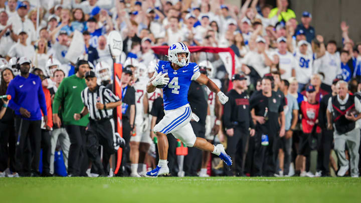 BYU Running Back LJ Martin against Stanford