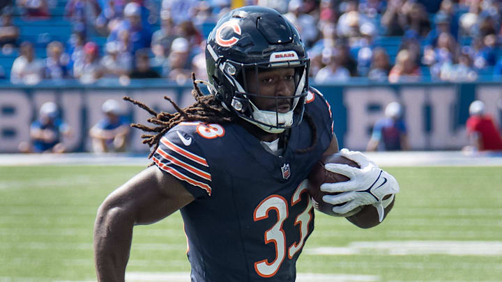 Chicago Bears running back Ian Wheeler Chicago Bears running back Ian Wheeler