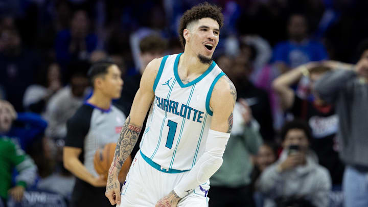Charlotte Hornets guard LaMelo Ball.