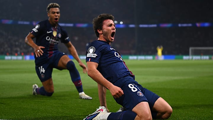 Joao Neves, qui a donné l'avantage au PSG contre le Bayern Munich