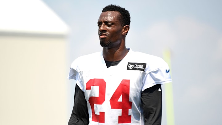Former New York Giants cornerback Eli Apple. Former New York Giants cornerback Eli Apple.