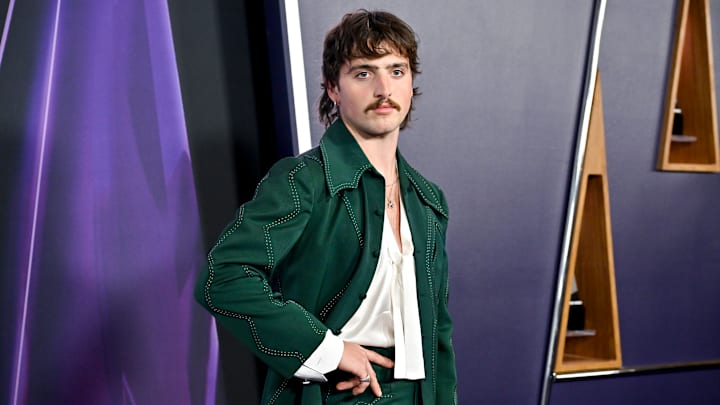 Benson Boone at the 2025 American Music Awards - Arrivals