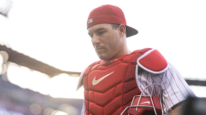 Philadelphia Phillies catcher J.T. Realmuto has been placed on the 10-day IL and will undergo knee surgery
