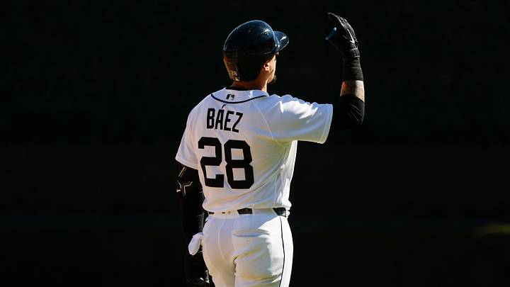 Detroit Tigers infielder Javier Baez. Detroit Tigers infielder Javier Baez.