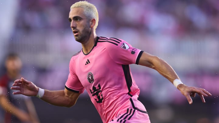  forward Leo Campana (8) during the first half against Toronto FC at Chase Stadium 