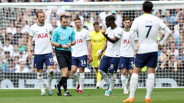 Tottenham were beaten by Brentford