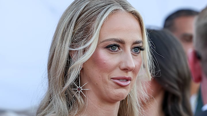 June 13, 2024: Brittany Mahomes, Chiefs quarterback Patrick Mahomes' wife, attend the Super Bowl ring ceremony in Kansas City.