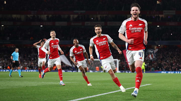 Rice was the hero for Arsenal