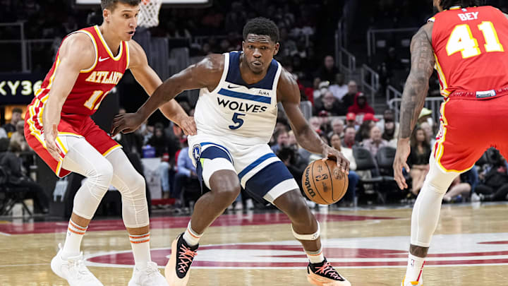 Minnesota Timberwolves guard Anthony Edwards.